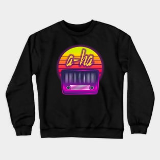 a-ha retro Crewneck Sweatshirt